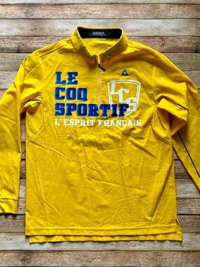 Le Coq Sportif Golf Collection Sport Long Sleeve M Size